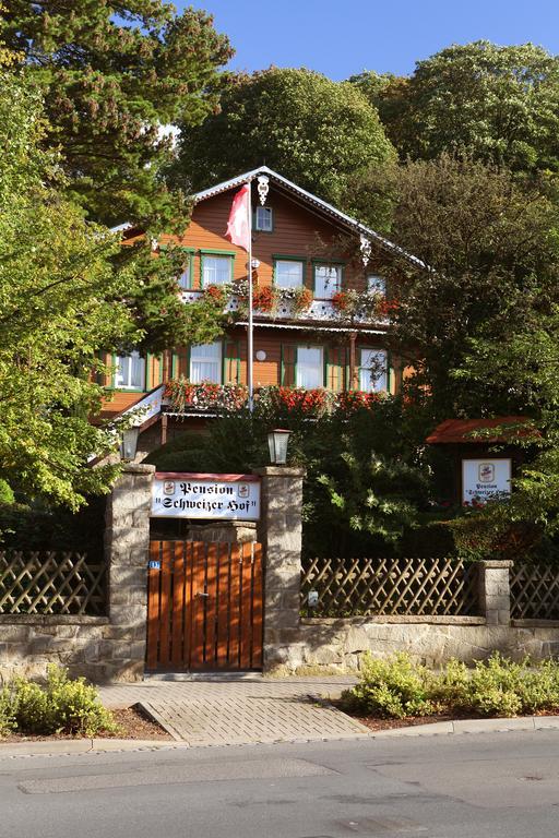 Pension Schweizer Hof Wernigerode Exterior photo